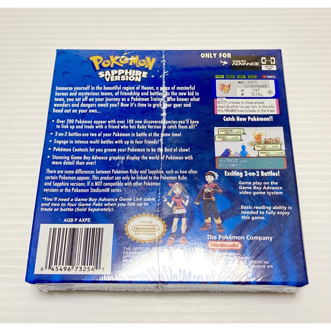 ゲームボーイアドバンス - 【新品未開封品】GBA《Pokemon ゲームボーイアドバンス - 【新品未開封品】GBA《Pokemon