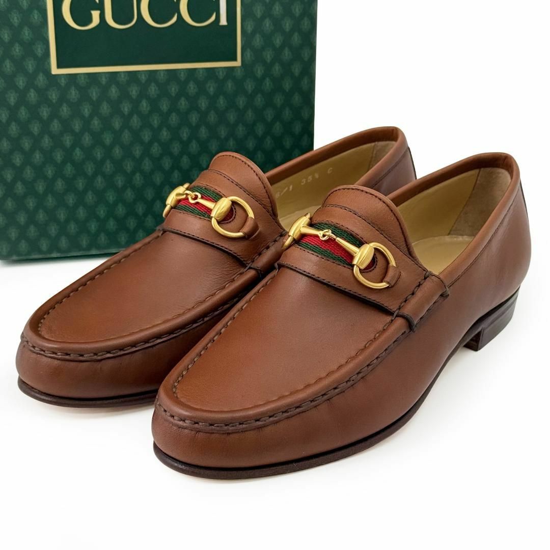 GUCCI - 【新品未使用】 グッチ ローファー ホースビット GUCCI - 【新品未使用】 グッチ ローファー ホースビット
