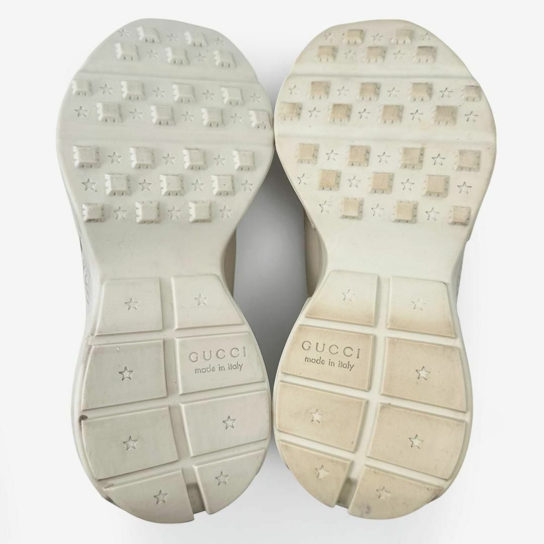 GUCCI - 【現行品】 グッチ ダッドスニーカー 厚底 オーバー GUCCI - 【現行品】 グッチ ダッドスニーカー 厚底 オーバー
