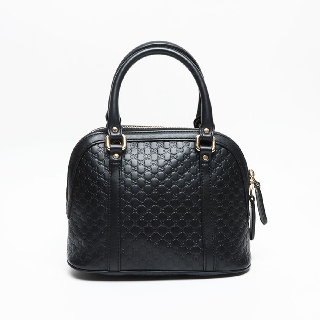 GUCCI - グッチ GUCCI マイクロ GG シマ レザー 2way ショルダー GUCCI - グッチ GUCCI マイクロ GG シマ レザー 2way ショルダー