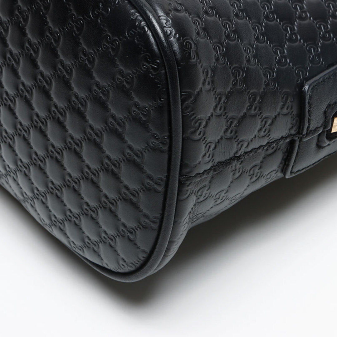 GUCCI - グッチ GUCCI マイクロ GG シマ レザー 2way ショルダー GUCCI - グッチ GUCCI マイクロ GG シマ レザー 2way ショルダー