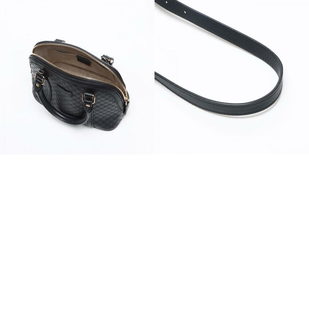 GUCCI - グッチ GUCCI マイクロ GG シマ レザー 2way ショルダー GUCCI - グッチ GUCCI マイクロ GG シマ レザー 2way ショルダー