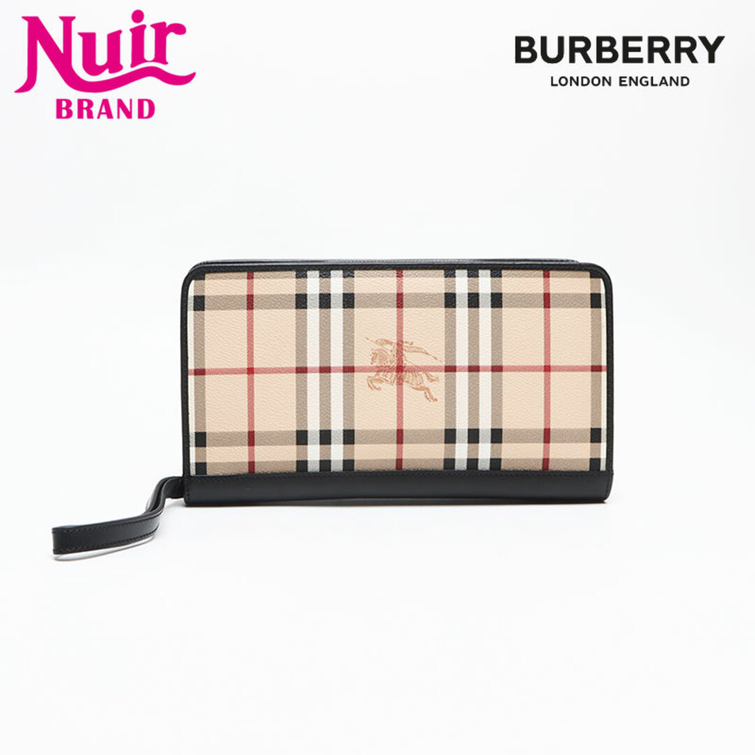 BURBERRY - バーバリー BURBERRY ノバチェック PVC クラッチ BURBERRY - バーバリー BURBERRY ノバチェック PVC クラッチ