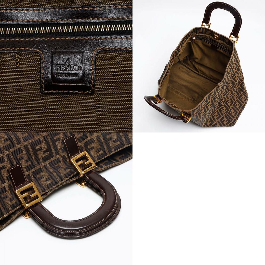 FENDI - フェンディ FENDI トートバッグ ズッカ柄 レザー FENDI - フェンディ FENDI トートバッグ ズッカ柄 レザー