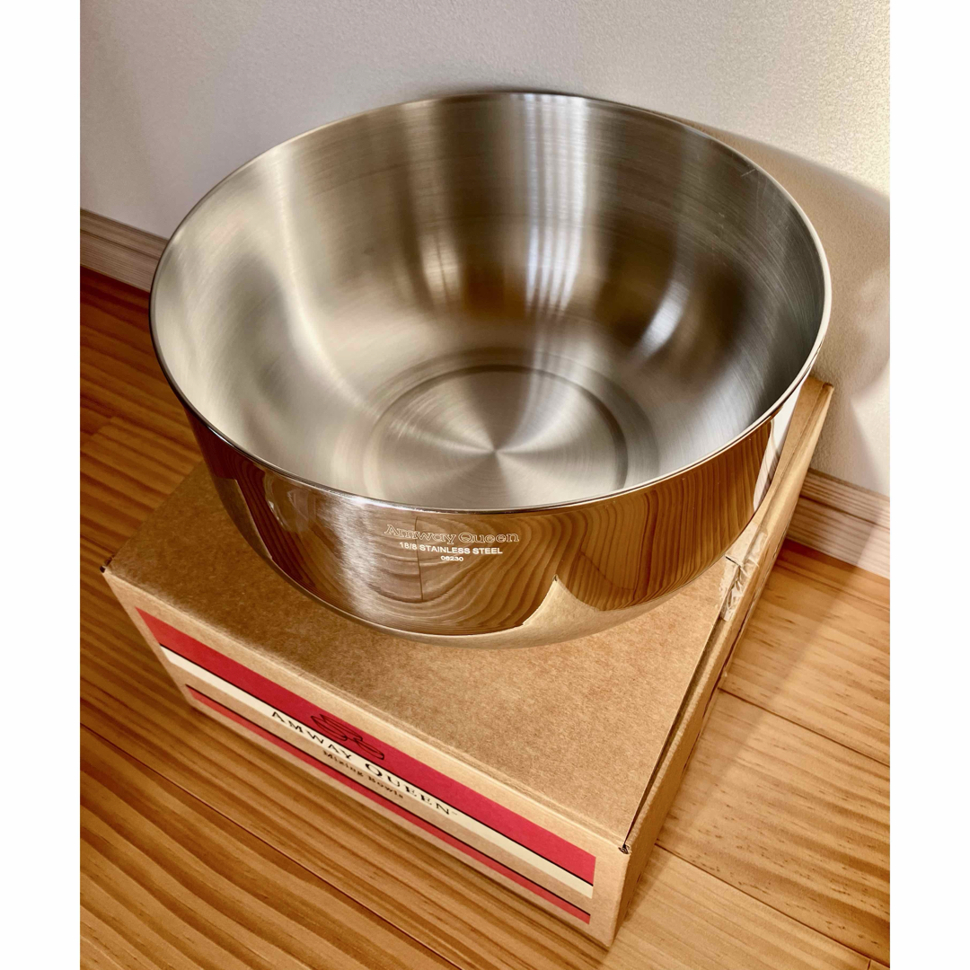 Amway - 【新品】 アムウェイクイーン ミキシングボウル大の通販 Amway - 【新品】 アムウェイクイーン ミキシングボウル大の通販
