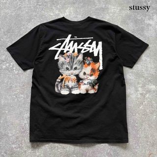 STUSSY - 【USA製!!】ステューシー ✈︎スピーカー柄 紺タグ STUSSY - 【USA製!!】ステューシー ✈︎スピーカー柄 紺タグ
