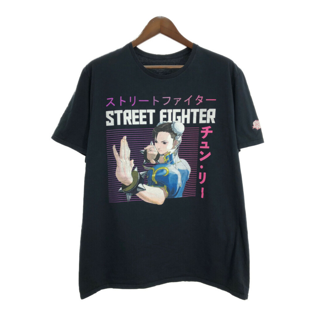 ストリートファイター Street Fighter 春麗 チュン・リー 半袖T ストリートファイター Street Fighter 春麗 チュン・リー 半袖T
