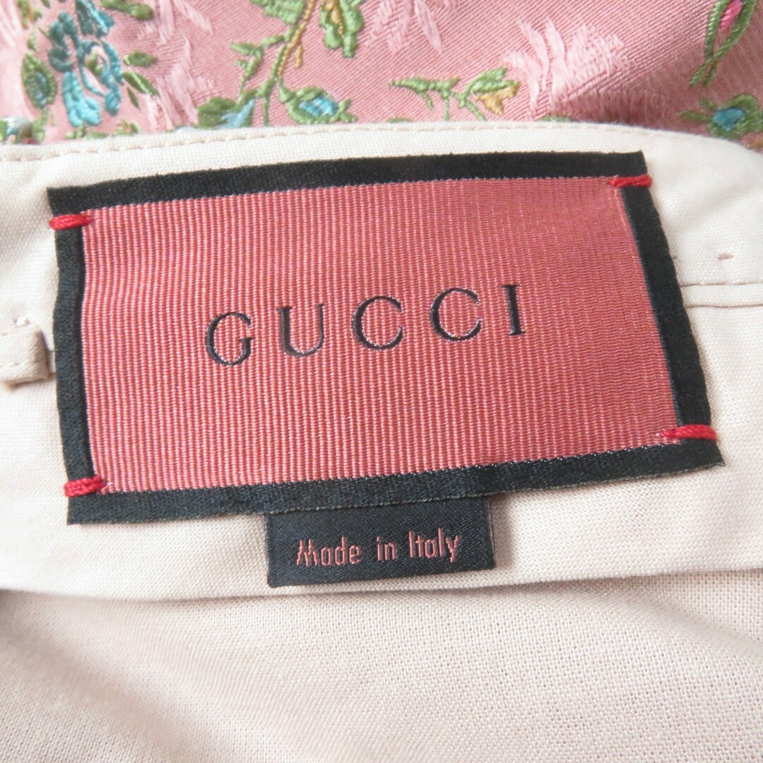 GUCCI - 極美品☆GUCCI グッチ 621738 シルク混 フラワー GUCCI - 極美品☆GUCCI グッチ 621738 シルク混 フラワー