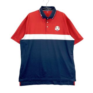 サイズ:L RLX ラルフローレン 半袖ポロシャツ ネイビー系 サイズ:L RLX ラルフローレン 半袖ポロシャツ ネイビー系