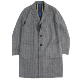 ETRO - 極美品△ETRO エトロ 21AW ウール100% ヘリンボーン 総 ETRO - 極美品△ETRO エトロ 21AW ウール100% ヘリンボーン 総