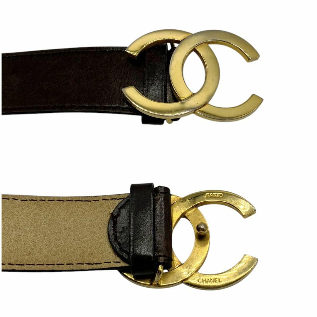 CHANEL - ⭐️良品⭐️ シャネル ベルト 65 ココマーク ブラック CHANEL - ⭐️良品⭐️ シャネル ベルト 65 ココマーク ブラック
