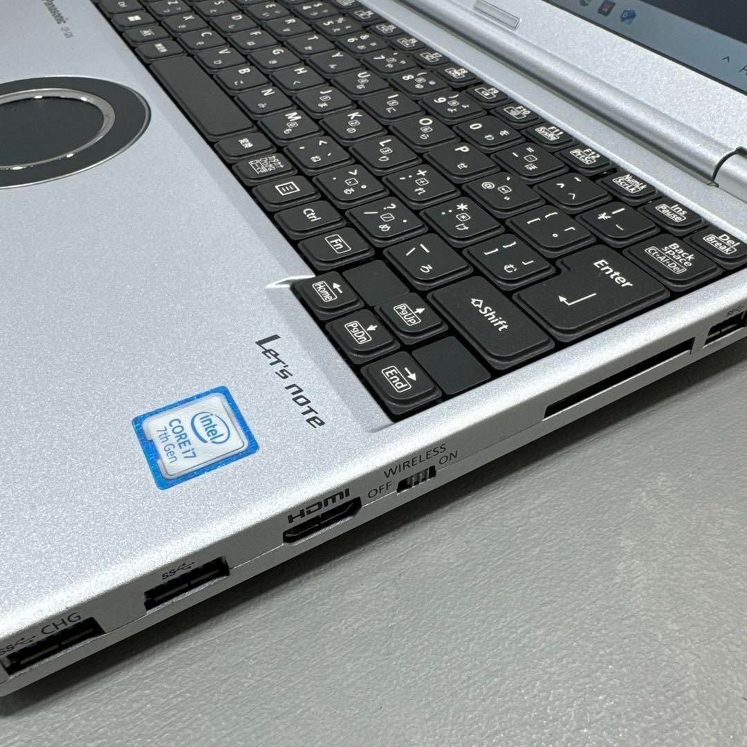 Panasonic - 【限定1台】レッツノートブラックcfsz6☘7世代i7 Panasonic - 【限定1台】レッツノートブラックcfsz6☘7世代i7