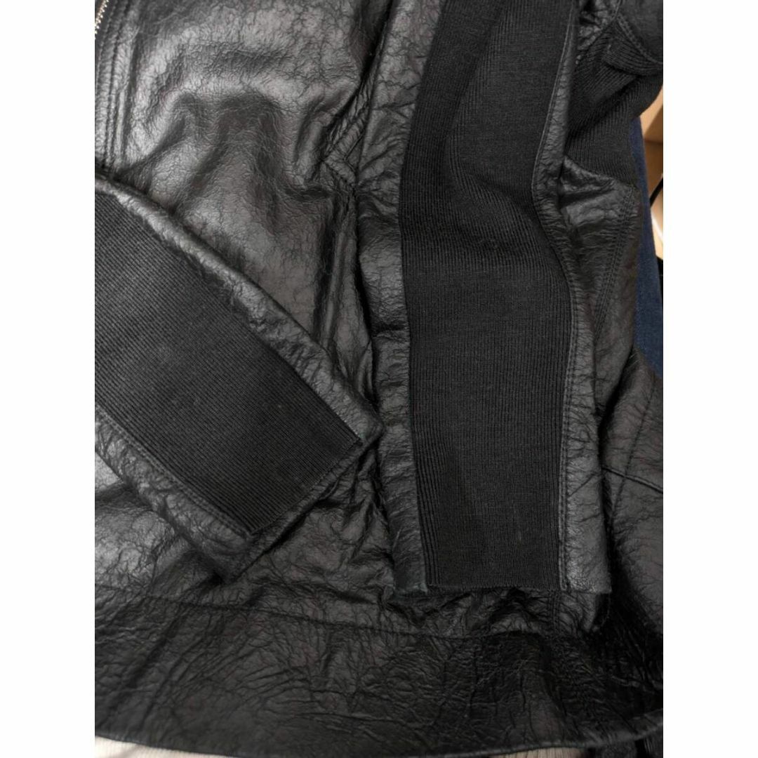Rick Owens - 良品 Rick Owens 40 ライダースジャケット レザー Rick Owens - 良品 Rick Owens 40 ライダースジャケット レザー