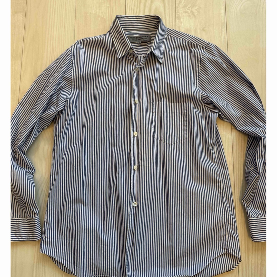 COMME des GARCONS - コムデギャルソン ストライプシャツの通販 COMME des GARCONS - コムデギャルソン ストライプシャツの通販