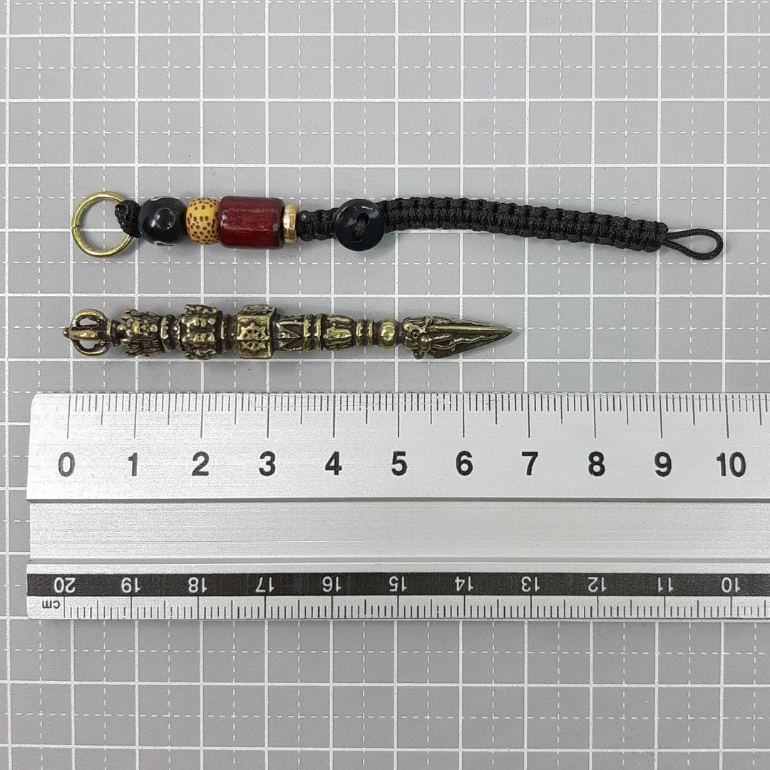 金剛杵④ 置物 真鍮 六道輪 降魔杵 独鈷杵 密教 法具 チベット 金剛杵④ 置物 真鍮 六道輪 降魔杵 独鈷杵 密教 法具 チベット