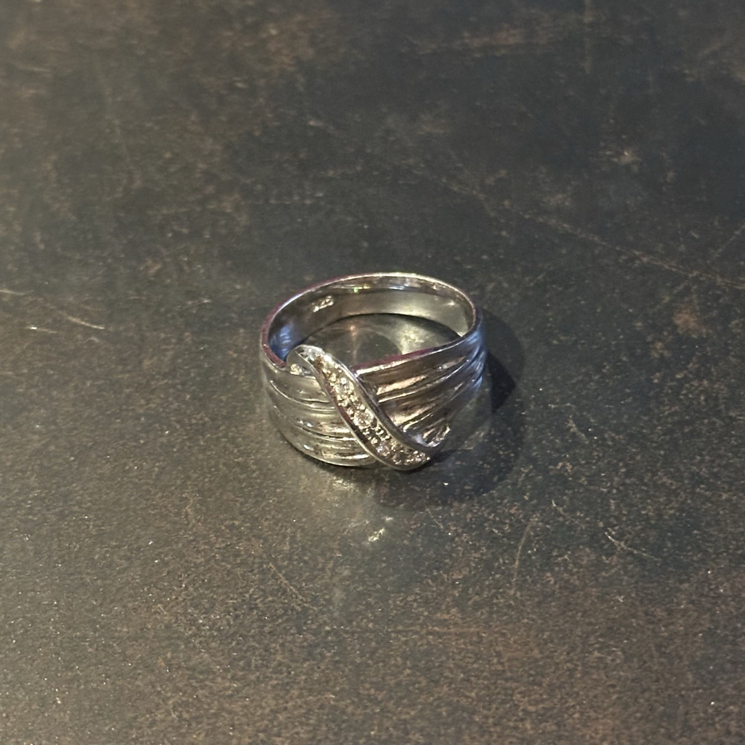 SILVER925 GLITTER DESIGN RING/シルバー/リングの通販 by よし SILVER925 GLITTER DESIGN RING/シルバー/リングの通販 by よし