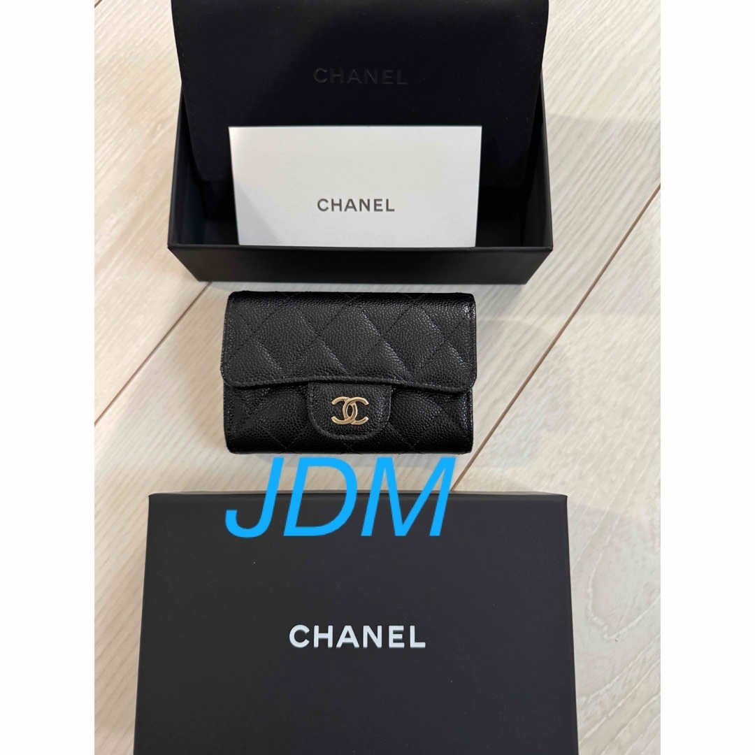 CHANEL - シャネル 新品 25SS キーケース キャビアスキン CHANEL - シャネル 新品 25SS キーケース キャビアスキン