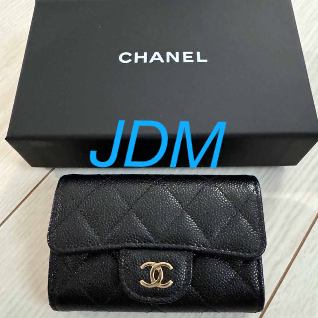 CHANEL - シャネル 新品 25SS キーケース キャビアスキン CHANEL - シャネル 新品 25SS キーケース キャビアスキン