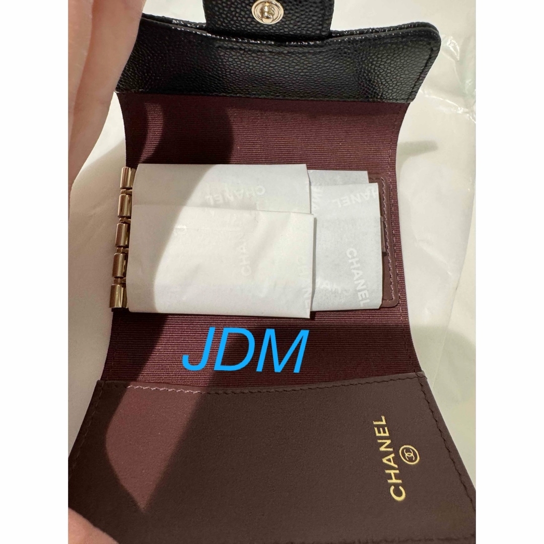 CHANEL - シャネル 新品 25SS キーケース キャビアスキン CHANEL - シャネル 新品 25SS キーケース キャビアスキン