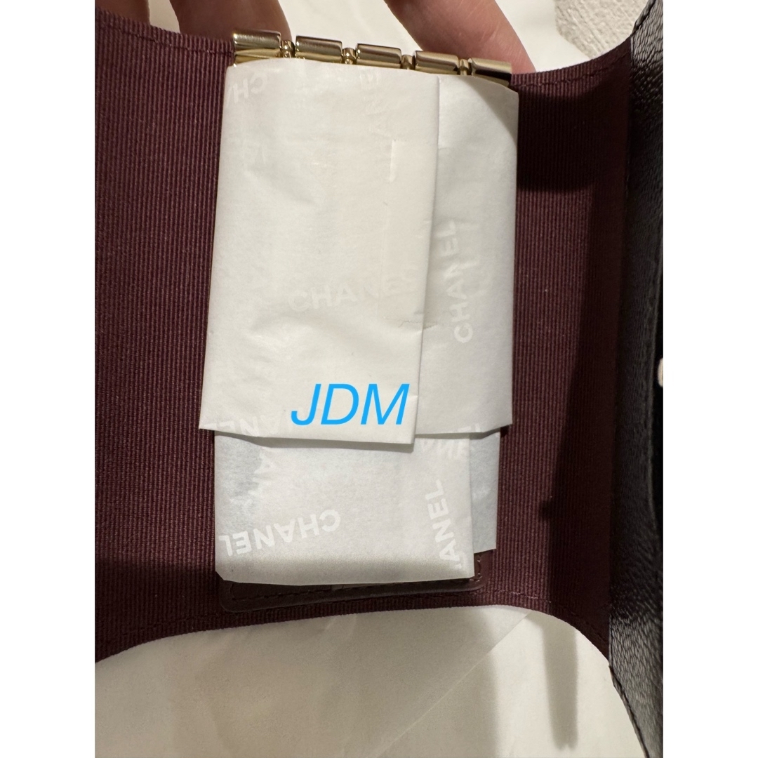 CHANEL - シャネル 新品 25SS キーケース キャビアスキン CHANEL - シャネル 新品 25SS キーケース キャビアスキン