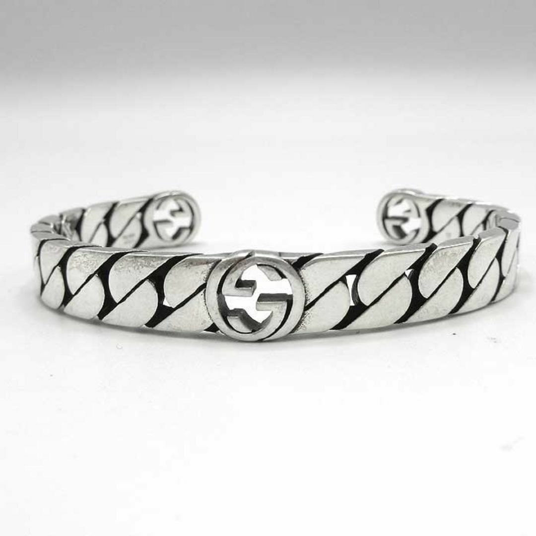 GUCCI - 【新品】グッチ 661528 J8400 0728 (シルバー系 GUCCI - 【新品】グッチ 661528 J8400 0728 (シルバー系