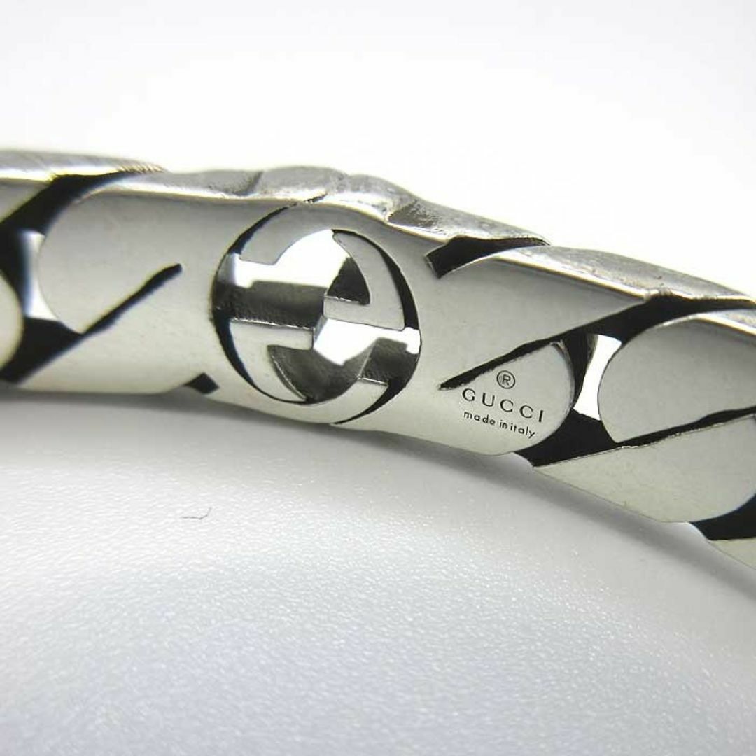 GUCCI - 【新品】グッチ 661528 J8400 0728 (シルバー系 GUCCI - 【新品】グッチ 661528 J8400 0728 (シルバー系