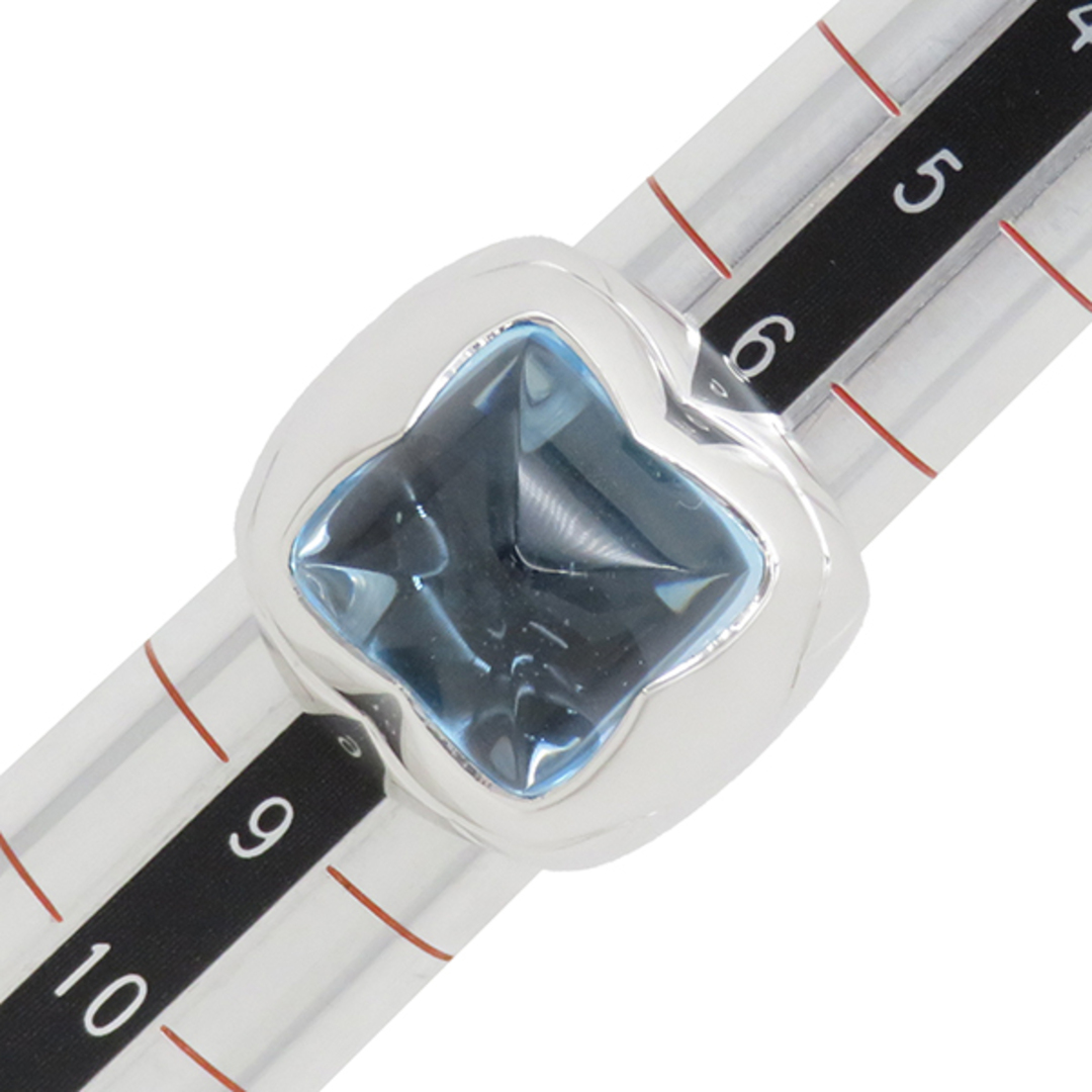 BVLGARI - ブルガリ BVLGARI リング 指輪 ピラミデ K18WG ブルー BVLGARI - ブルガリ BVLGARI リング 指輪 ピラミデ K18WG ブルー
