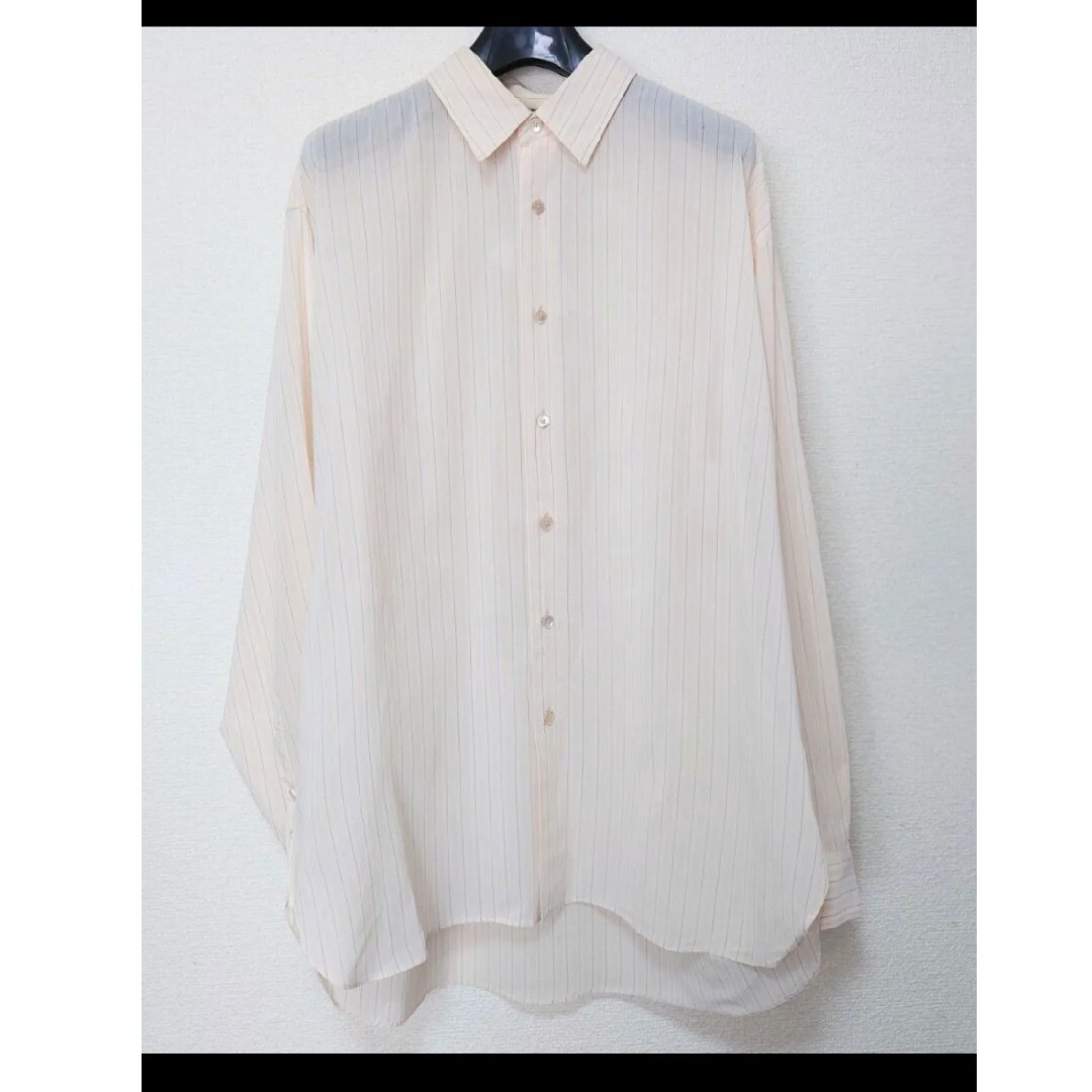 AURALEE - 24SS AURALEE FINX ORGANDY STRIPE SHIRT の通販 by AURALEE - 24SS AURALEE FINX ORGANDY STRIPE SHIRT の通販 by