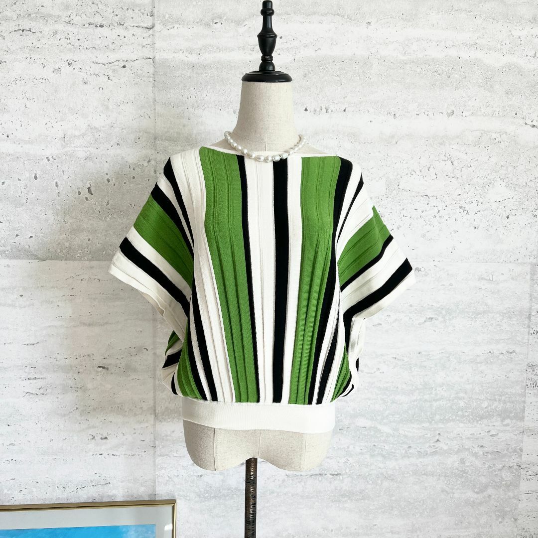 Weekend Max Mara - 極美品★MAXMARA★プリーツ★ドルマン★サマーニット★ベスト★プルオーバー