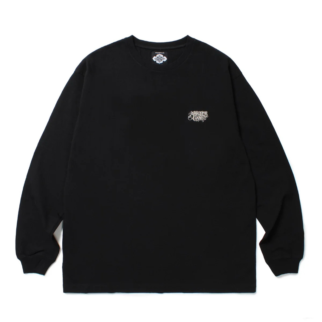 WACKO MARIA - GAKKIN BUDSPOOL 赤目鶴 EMBROIDERY ロンT T WACKO MARIA - GAKKIN BUDSPOOL 赤目鶴 EMBROIDERY ロンT T