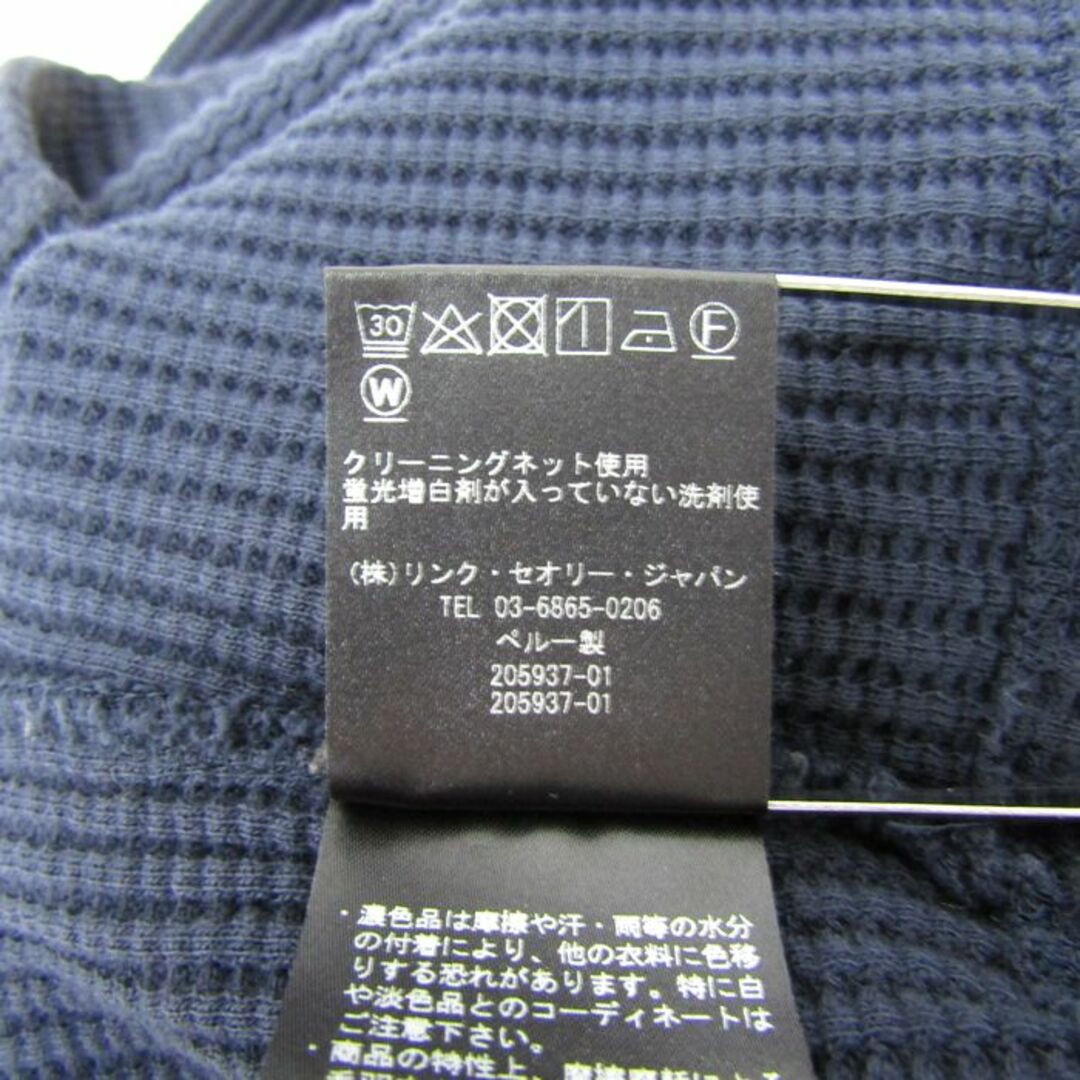 Theory - セオリー 長袖ワッフルTシャツ クルーネック トップス Theory - セオリー 長袖ワッフルTシャツ クルーネック トップス