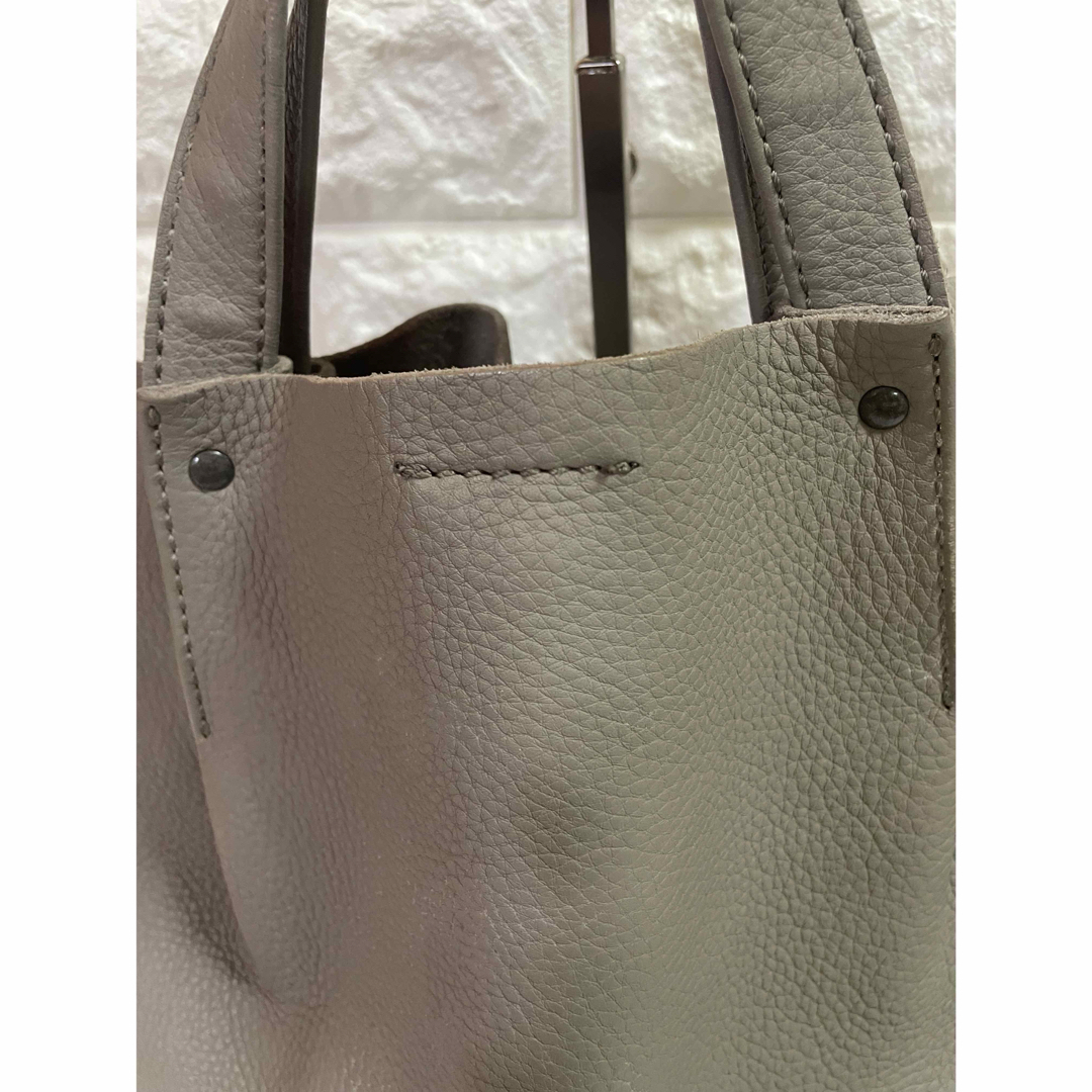 ECCO - ecco エコー レア 本革切っぱなし 2way トート ECCO - ecco エコー レア 本革切っぱなし 2way トート