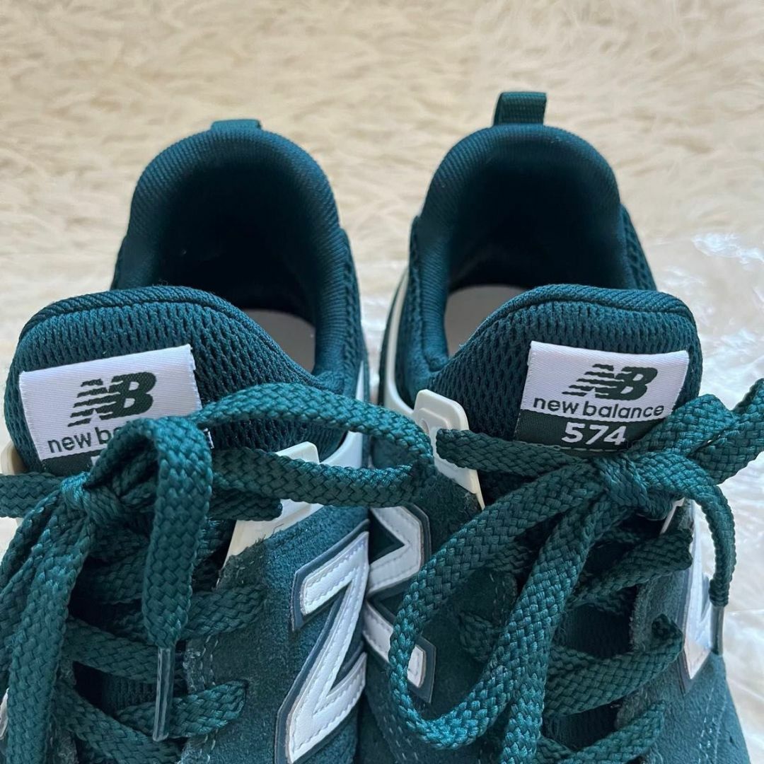 New Balance - 【美品】New Balance 574 ダークグリーン New Balance - 【美品】New Balance 574 ダークグリーン