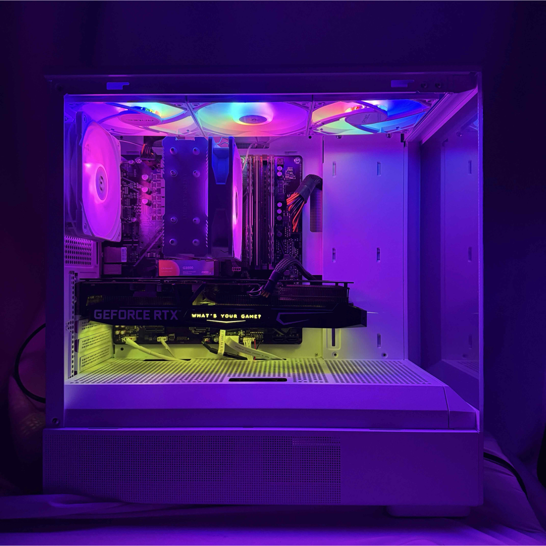 爆速SSD 新品ケース RYZEN7 5700X RTX3070 ゲーミングPCの通販 爆速SSD 新品ケース RYZEN7 5700X RTX3070 ゲーミングPCの通販