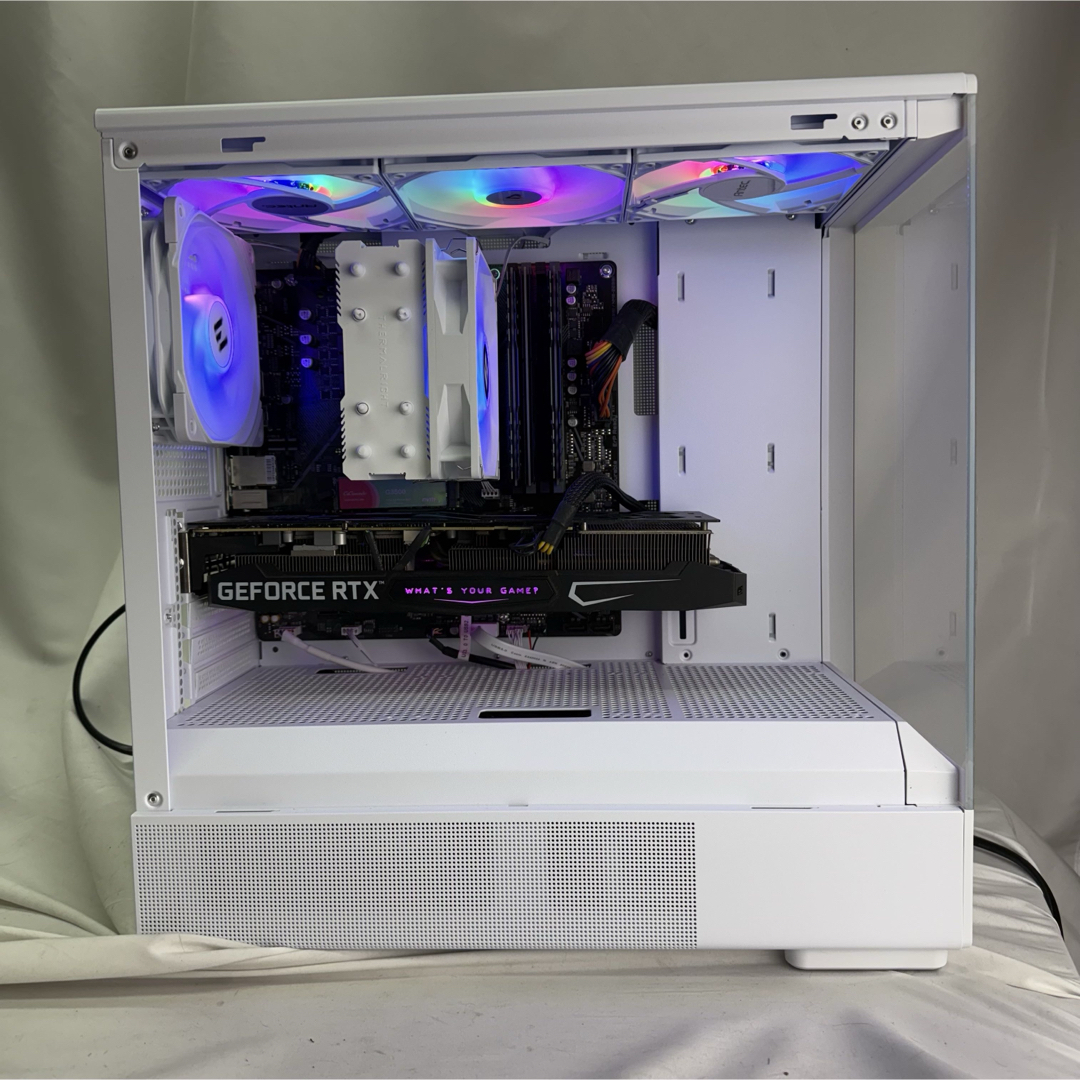 爆速SSD 新品ケース RYZEN7 5700X RTX3070 ゲーミングPCの通販 爆速SSD 新品ケース RYZEN7 5700X RTX3070 ゲーミングPCの通販