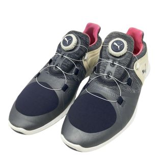 PUMA GOLF プーマゴルフ 190585-03 イグナイト ブレイズ ゴルフシューズ  ネイビー系 23.5 [240101415494] ゴルフウェア レディース ストスト(シューズ)