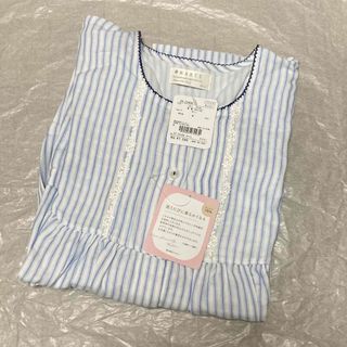 narue - 新品☆ナルエー 長袖パジャマ Wガーゼ M〜L☆ストライプ narue - 新品☆ナルエー 長袖パジャマ Wガーゼ M〜L☆ストライプ