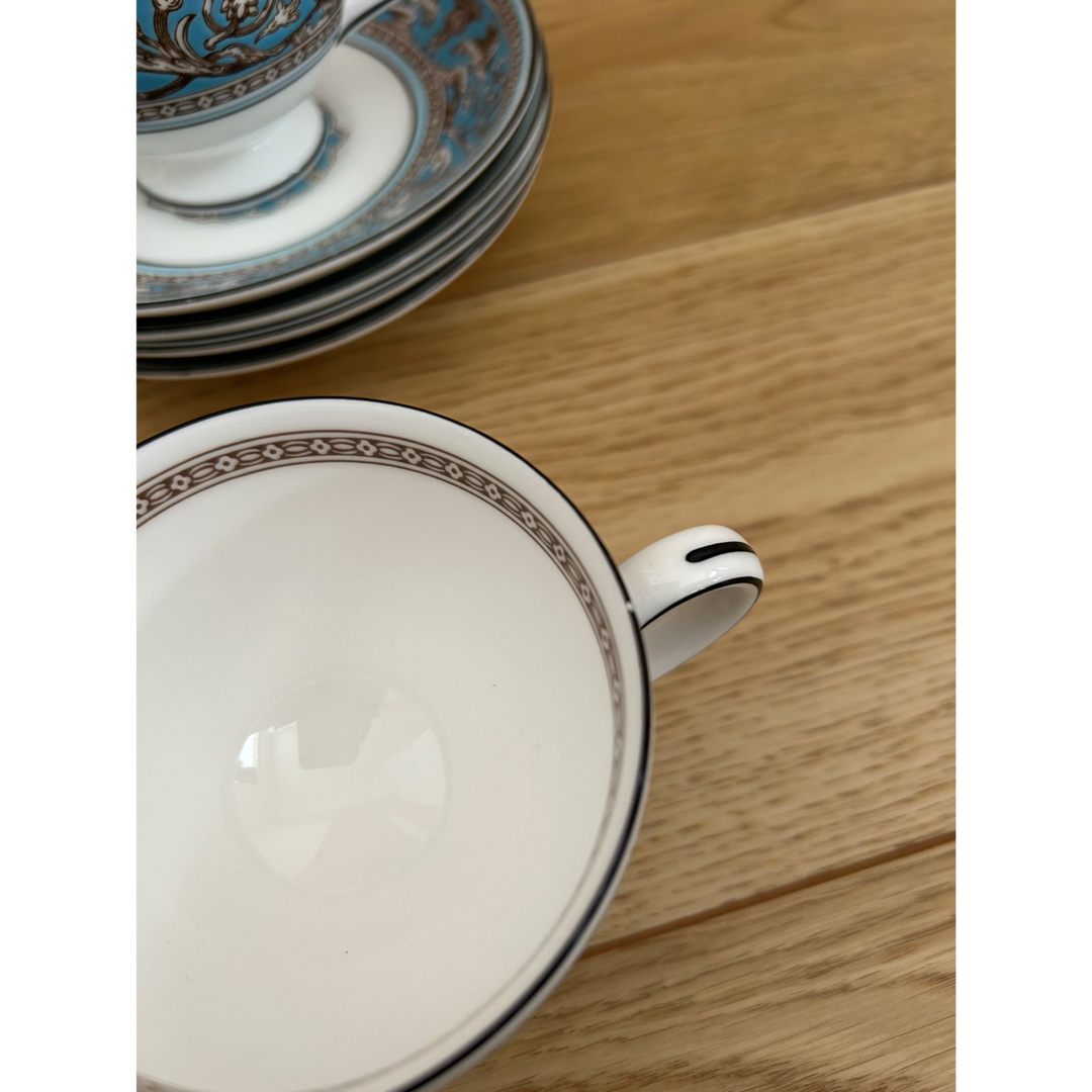 WEDGWOOD - ウエッジウッド フロレンティーン カップ&ソーサー WEDGWOOD - ウエッジウッド フロレンティーン カップ&ソーサー