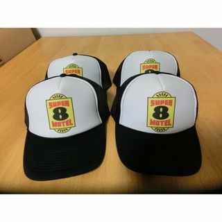 スーパー8モーテル キャップ 帽子 4個セット 新品・未使用 送料無料(キャップ)