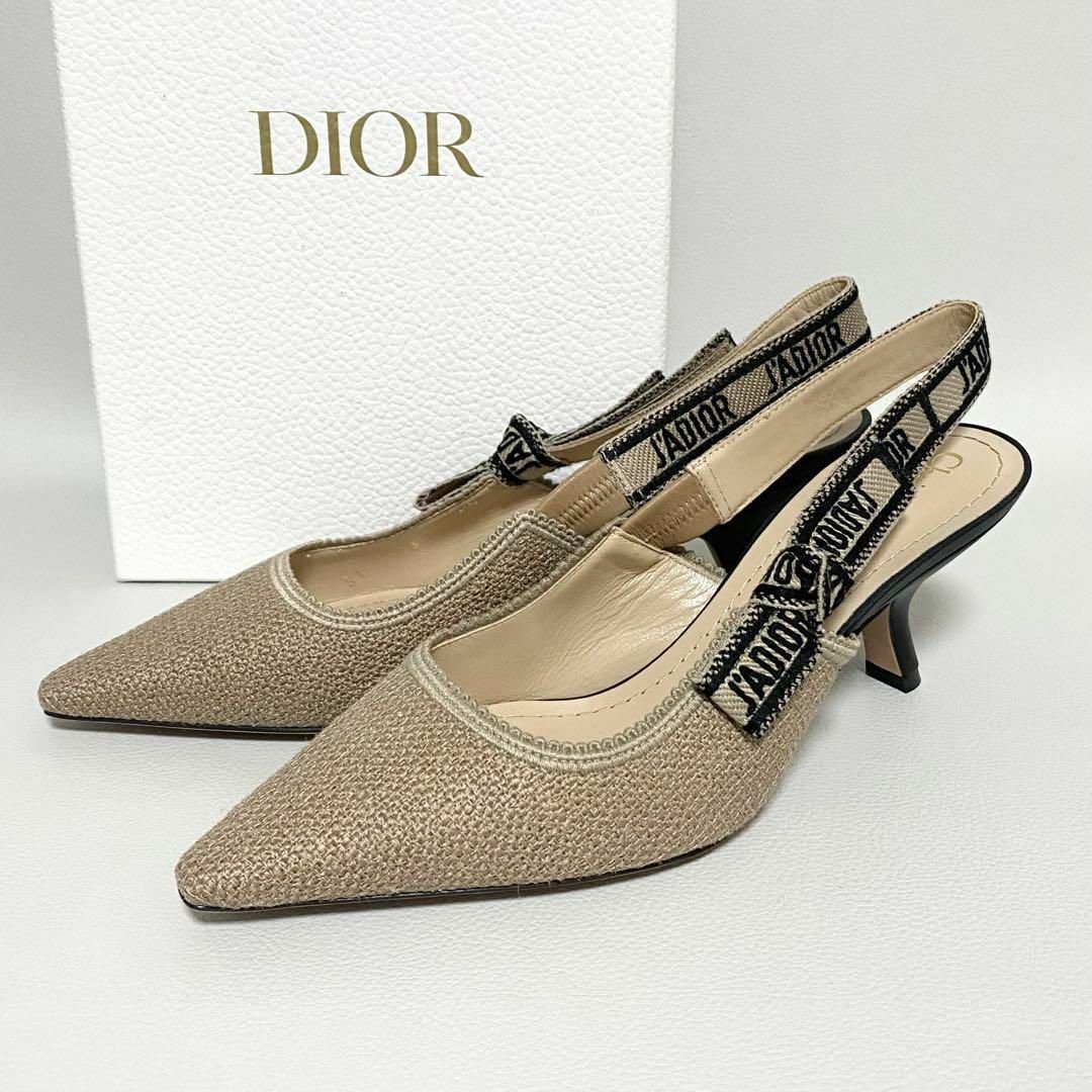 Christian Dior - DIOR / J'Adior スリングバックパンプス 36.5 Christian Dior - DIOR / J'Adior スリングバックパンプス 36.5