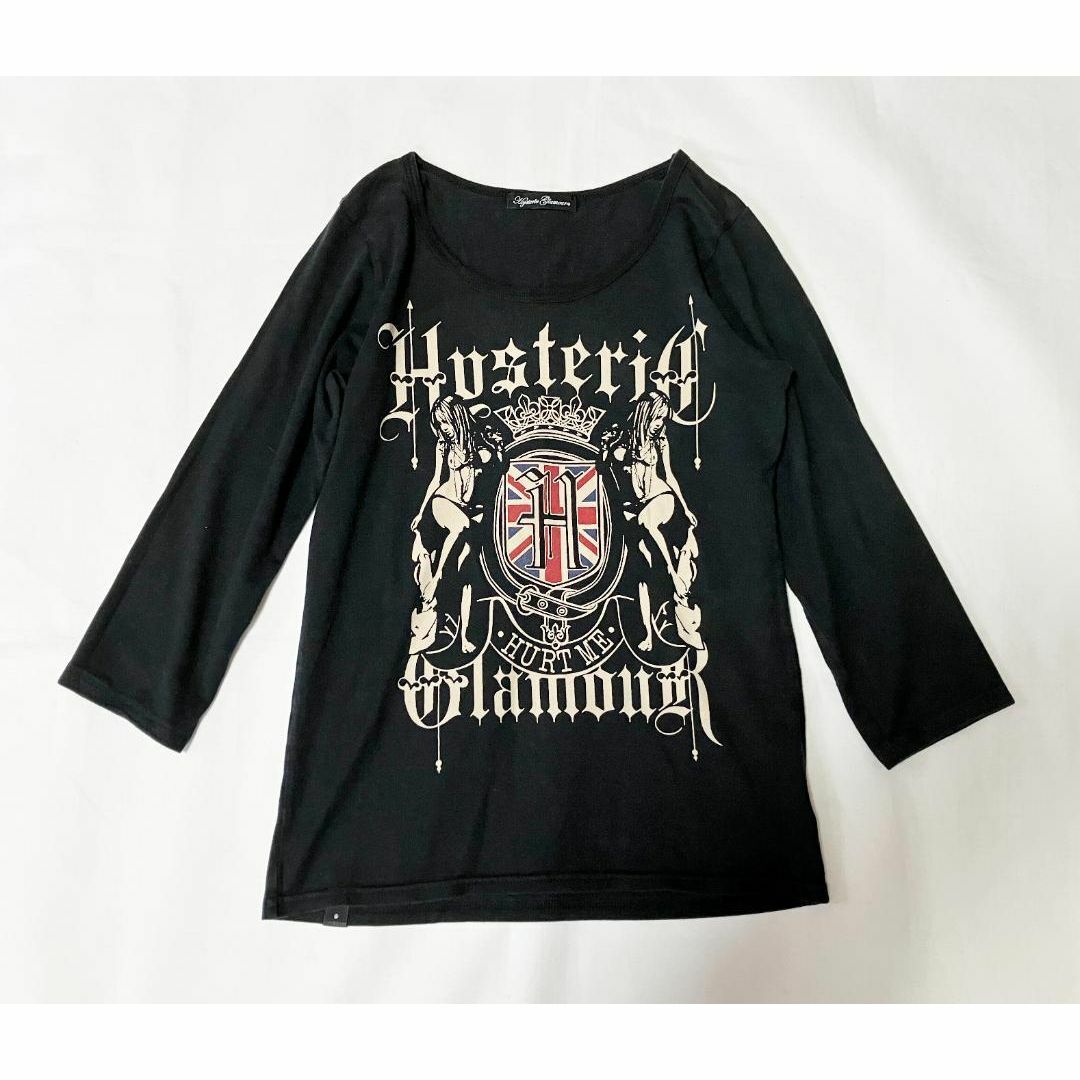 HYSTERIC GLAMOUR - ヒスガール カットソー HYSTERIC GLAMOURの HYSTERIC GLAMOUR - ヒスガール カットソー HYSTERIC GLAMOURの