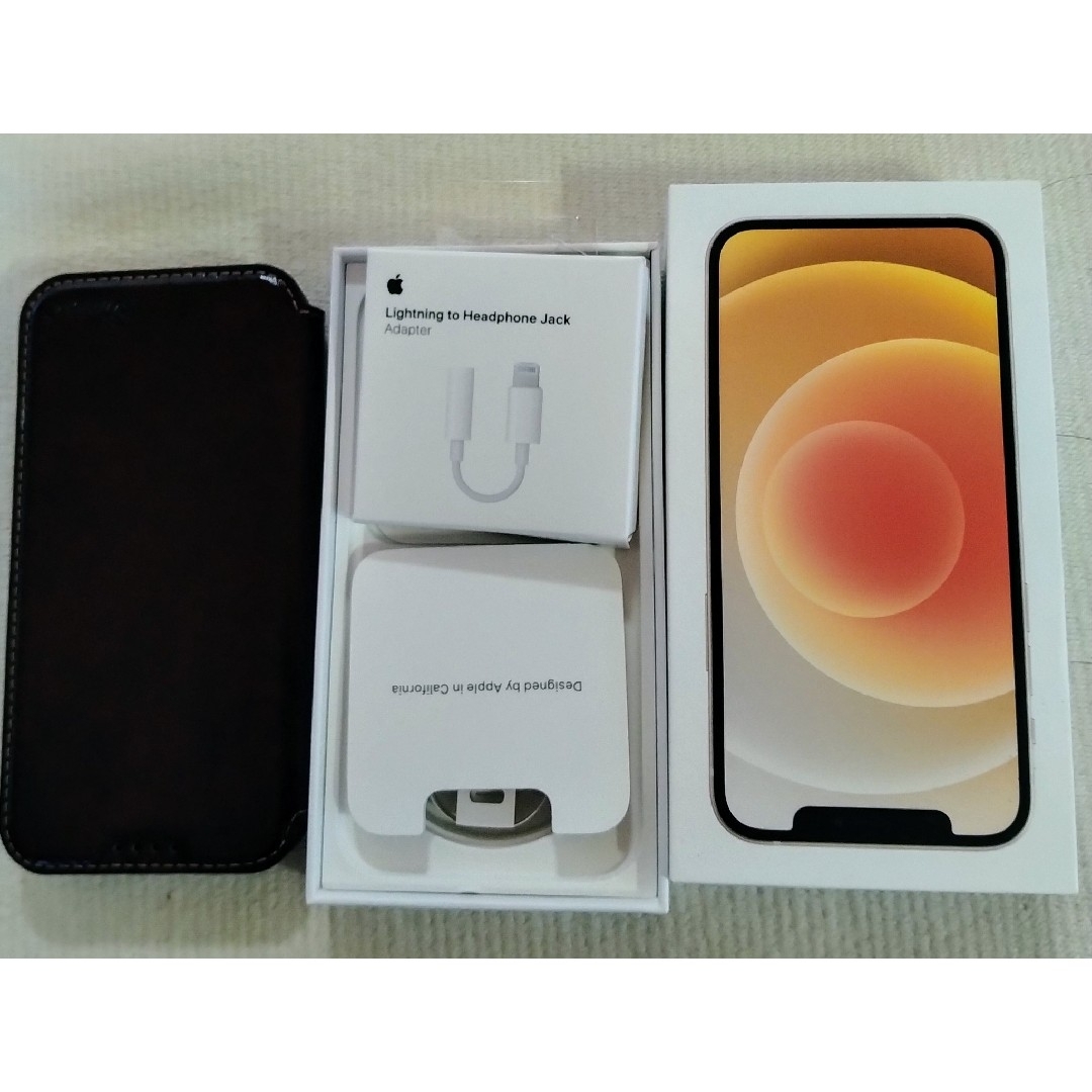 iPhone - Apple iPhone 12 ホワイトsimフリー 美品容量 256GB の iPhone - Apple iPhone 12 ホワイトsimフリー 美品容量 256GB の