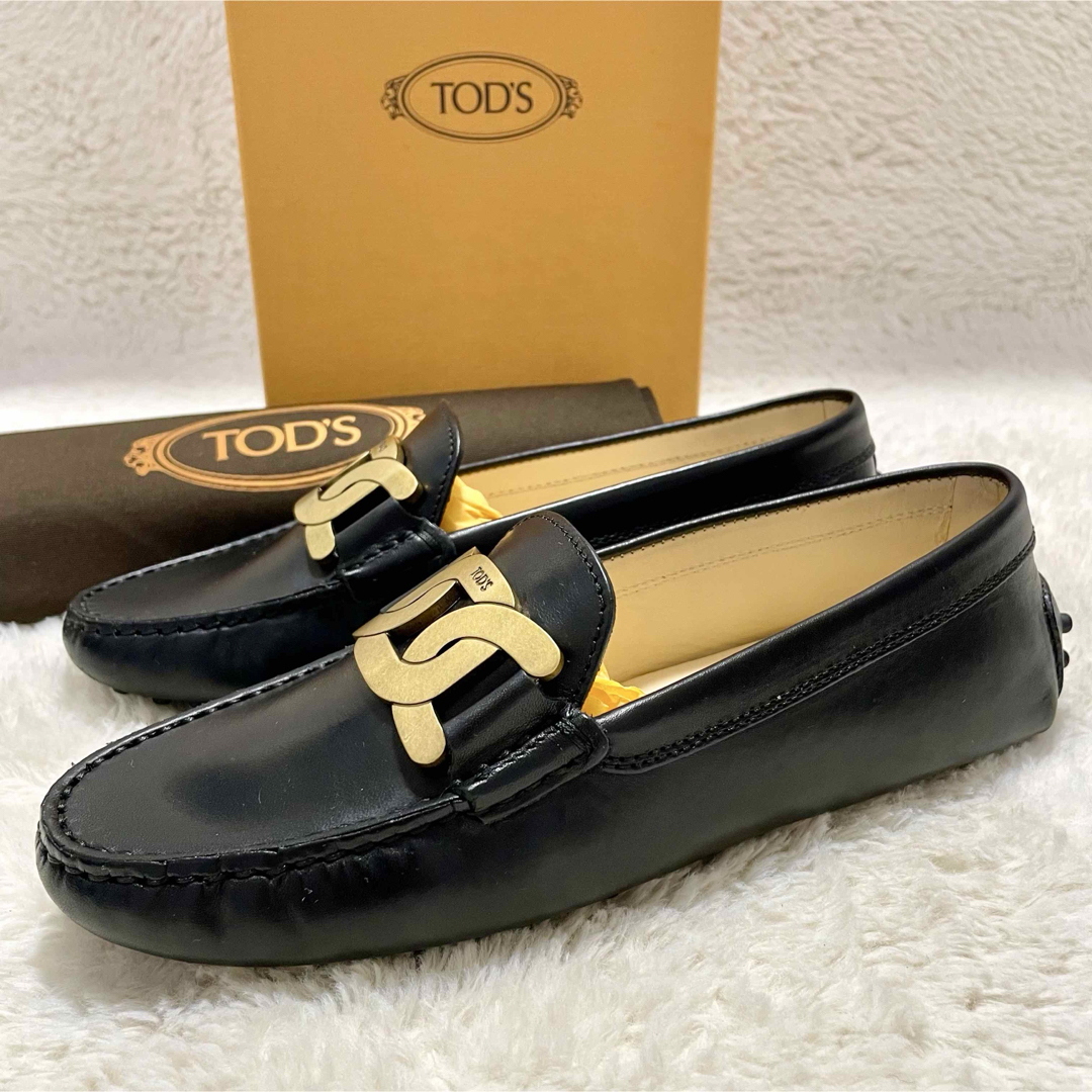 TOD'S - 箱付き美品 TOD'S トッズ ケイト レザー ドライビング TOD'S - 箱付き美品 TOD'S トッズ ケイト レザー ドライビング