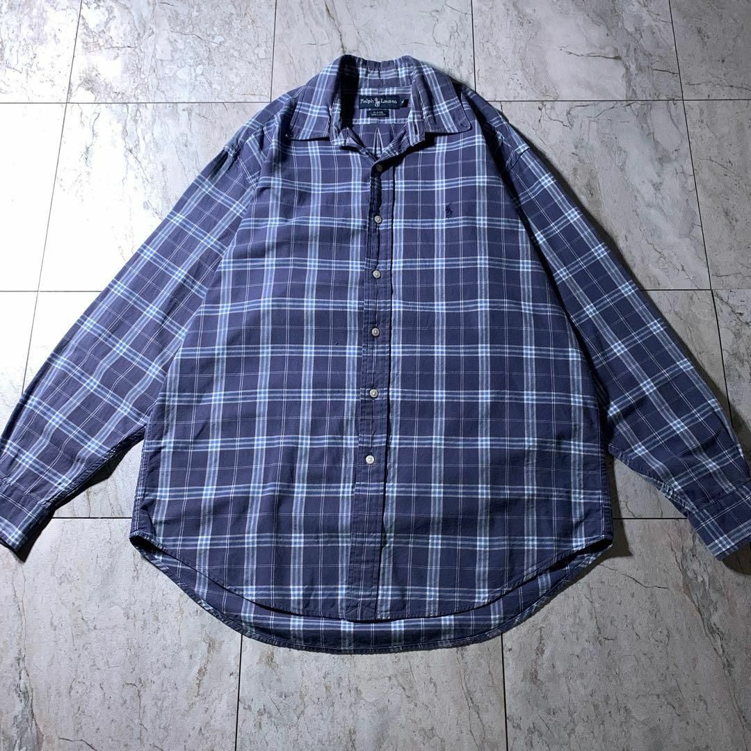 POLO RALPH LAUREN - 90s ラルフローレン BD チェックシャツ POLO RALPH LAUREN - 90s ラルフローレン BD チェックシャツ