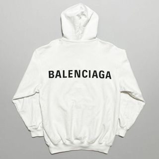 BALENCIAGA - BALENCIAGA / コットンパーカー バックロゴ BALENCIAGA - BALENCIAGA / コットンパーカー バックロゴ