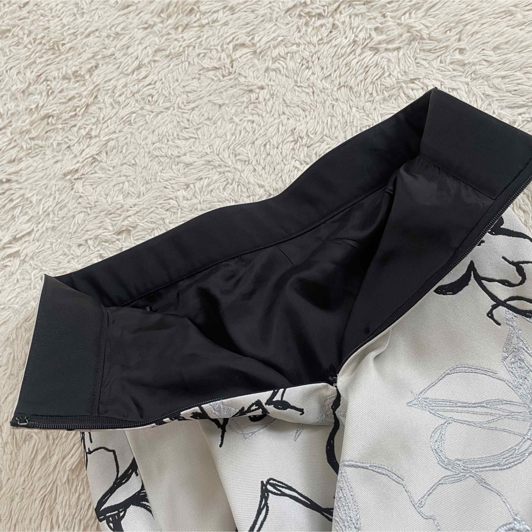 ANAYI - 美品 22AW アナイ スケッチフラワージャガードフレア ANAYI - 美品 22AW アナイ スケッチフラワージャガードフレア
