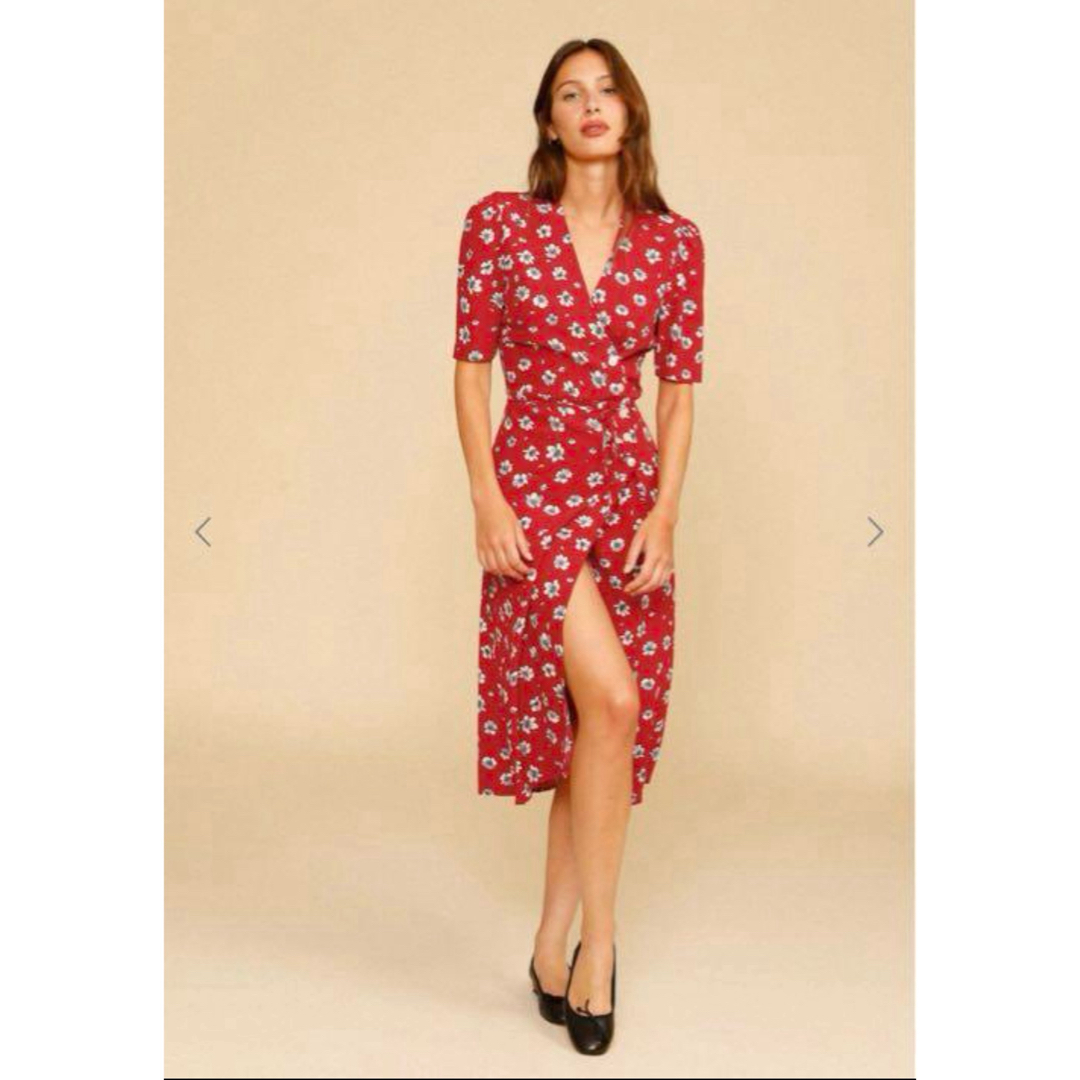 Rouje paris ルージュ dress ワンピース フラワープリントの通販 Rouje paris ルージュ dress ワンピース フラワープリントの通販