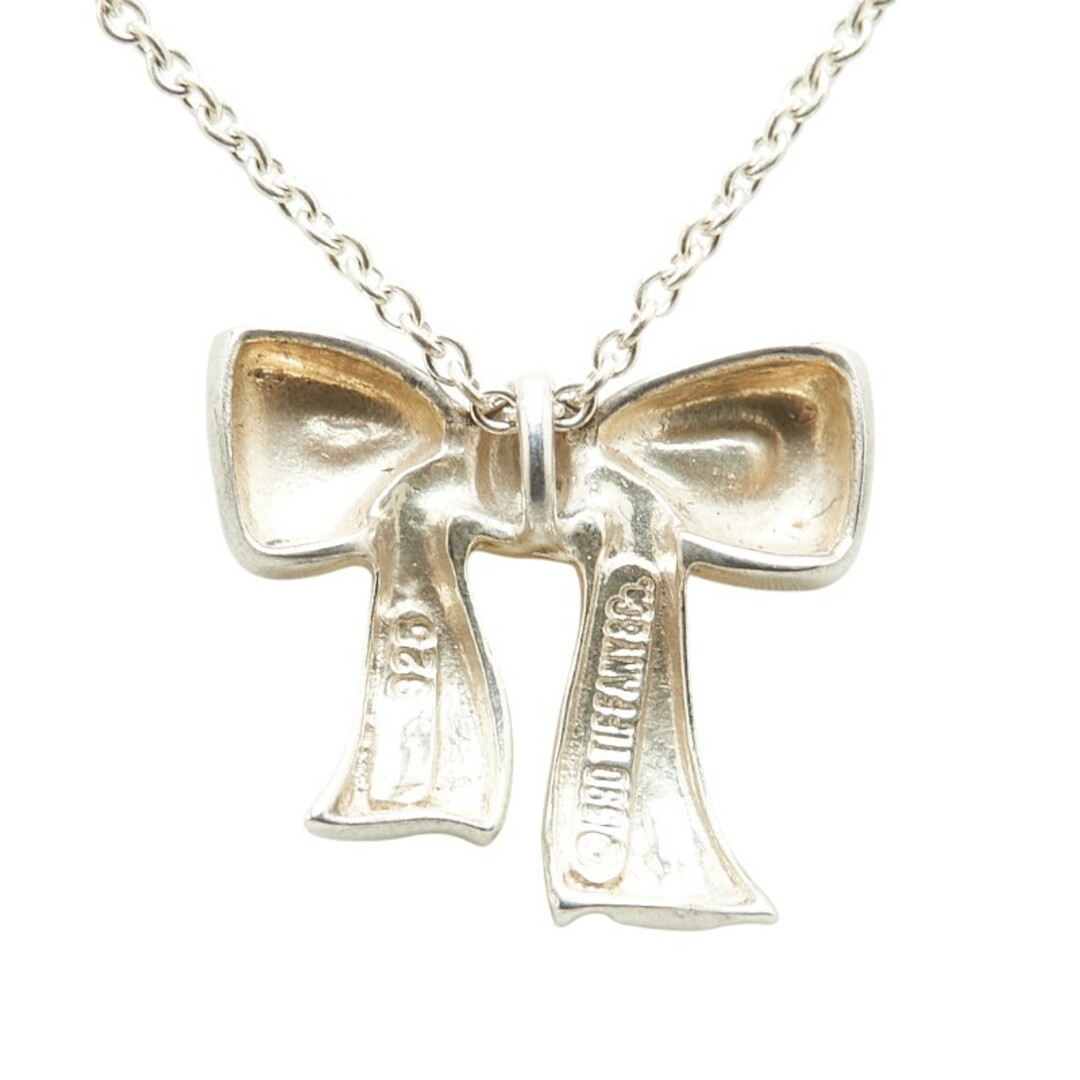 Tiffany & Co. - 美品 ティファニー リボン ネックレス SV925 Tiffany & Co. - 美品 ティファニー リボン ネックレス SV925