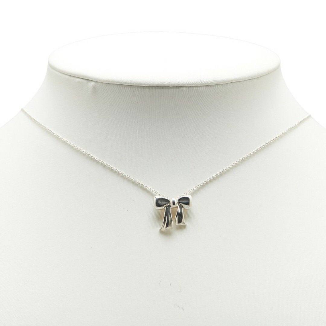 Tiffany & Co. - 美品 ティファニー リボン ネックレス SV925 Tiffany & Co. - 美品 ティファニー リボン ネックレス SV925
