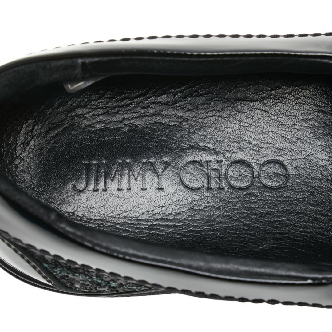 JIMMY CHOO - ジミーチュウ グリッター スリッポン スニーカー JIMMY CHOO - ジミーチュウ グリッター スリッポン スニーカー